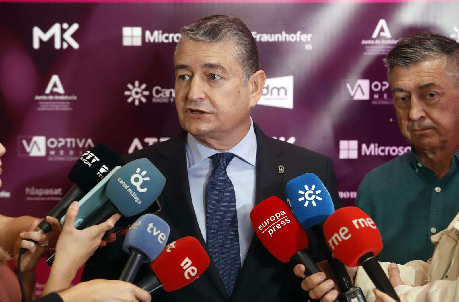 Antonio Sanz durante su participación en el '4KHDR Summit 2022' de Málaga.