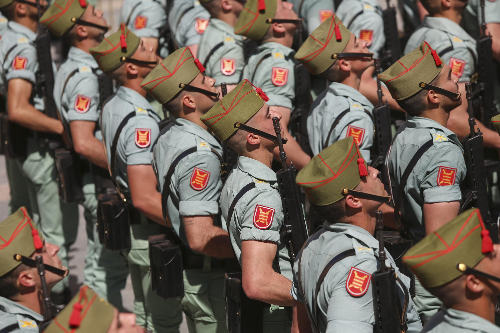 Las fotos de la Legión, en el Jueves Santo de Málaga