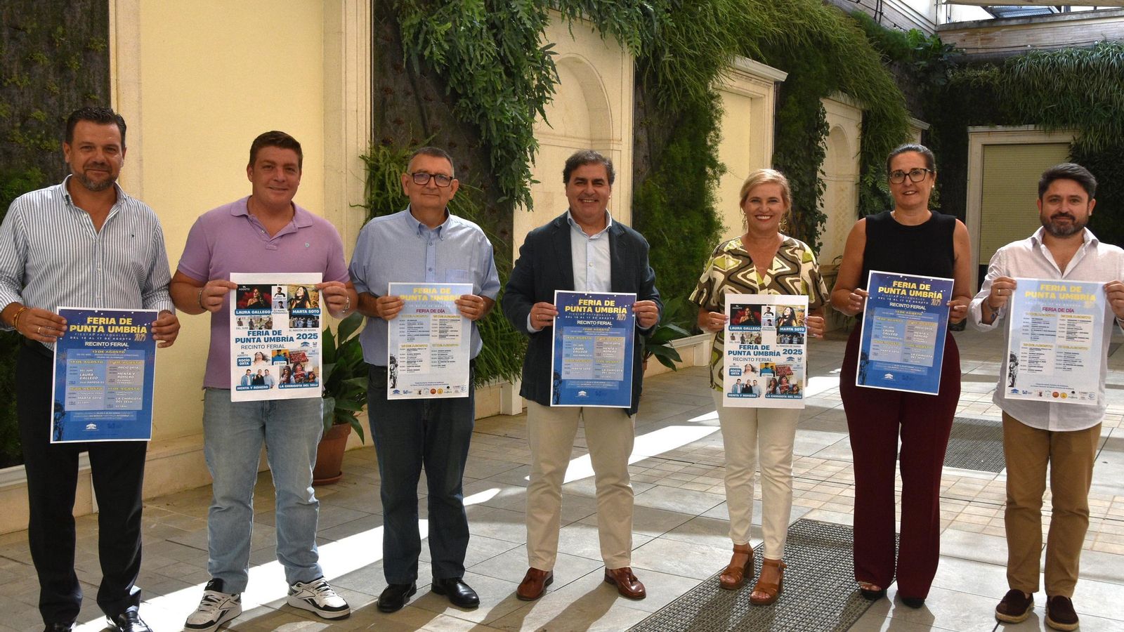 Presentación de la feria de agosto de Punta Umbría.