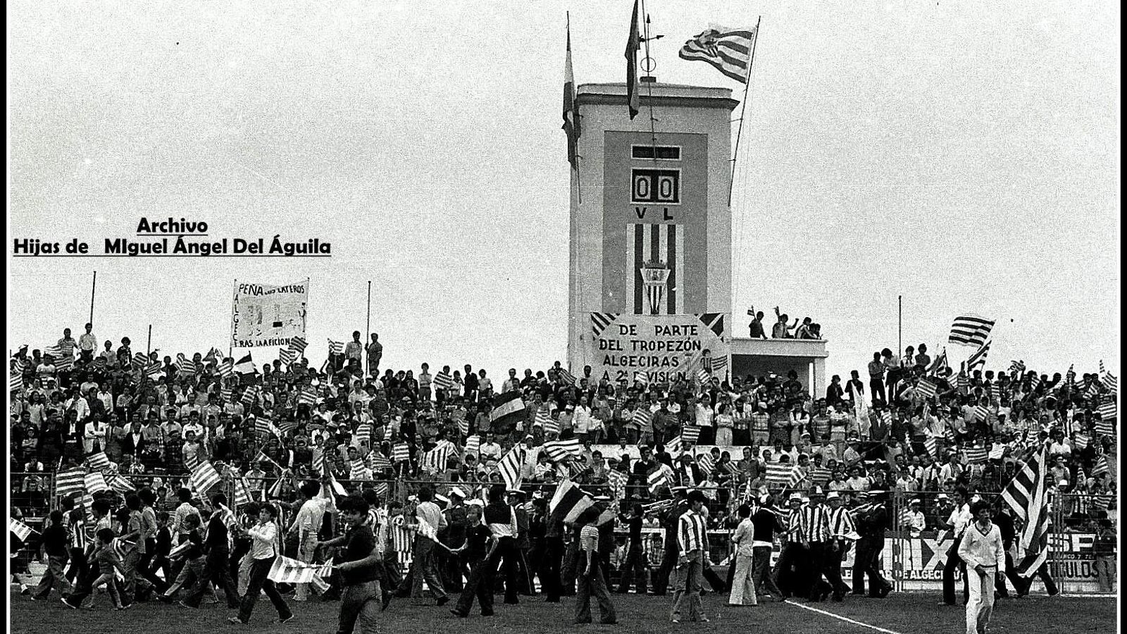 El partido en el que el Algeciras se jugaba el ascenso a Segunda ante el Gerona, en mayo de 1978.