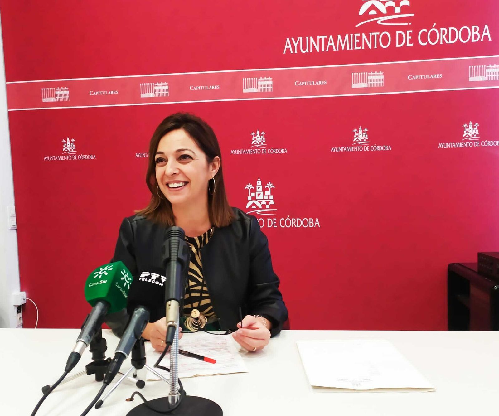 La portavoz del PSOE en el Ayuntamiento, Isabel Ambrosio.