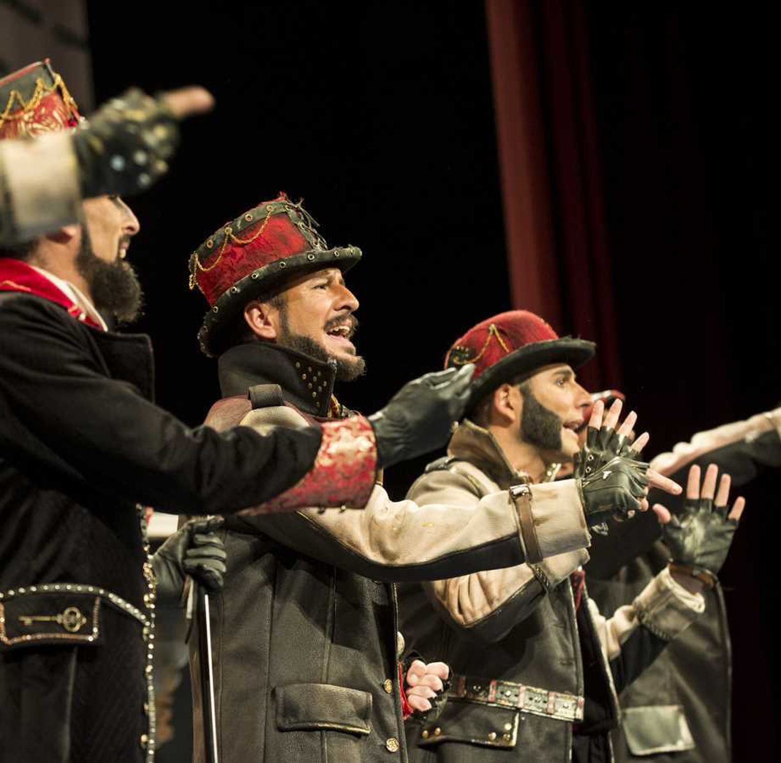 Las imágenes de la quinta función de cuartos