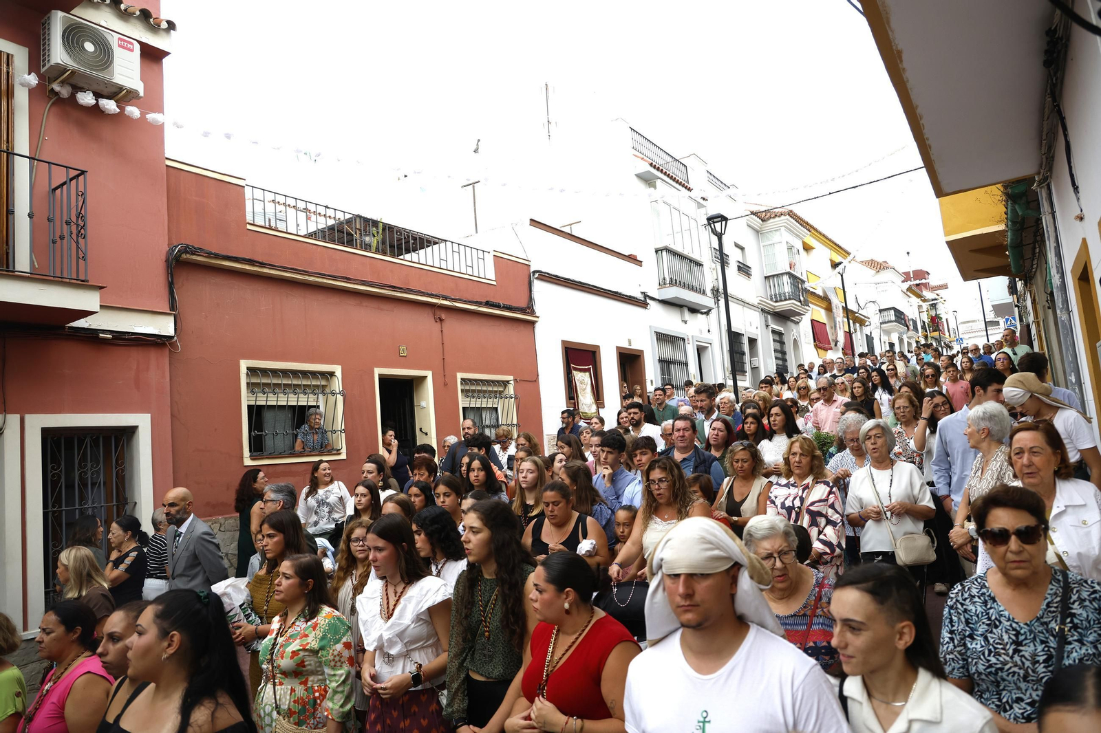 Las fotos de la peregrinación extraordinaria de la Esperanza de Algeciras a la iglesia de la Palma