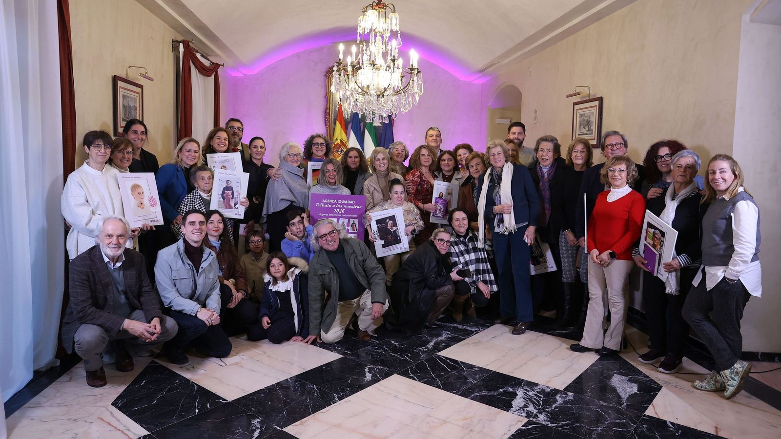 Presentación de la agenda 'Tributo a las Nuestras 2026' de Jerez