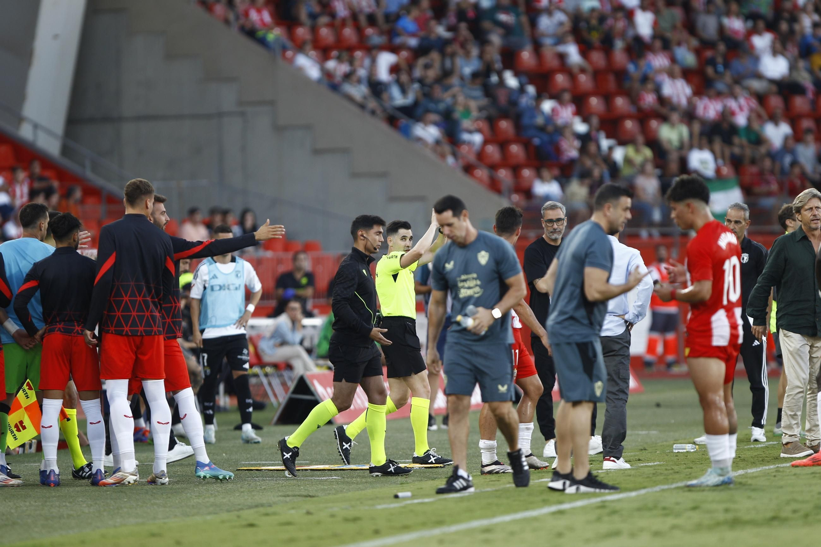 La victoria de la U.D. Almería ante el Real Burgos, en imágenes