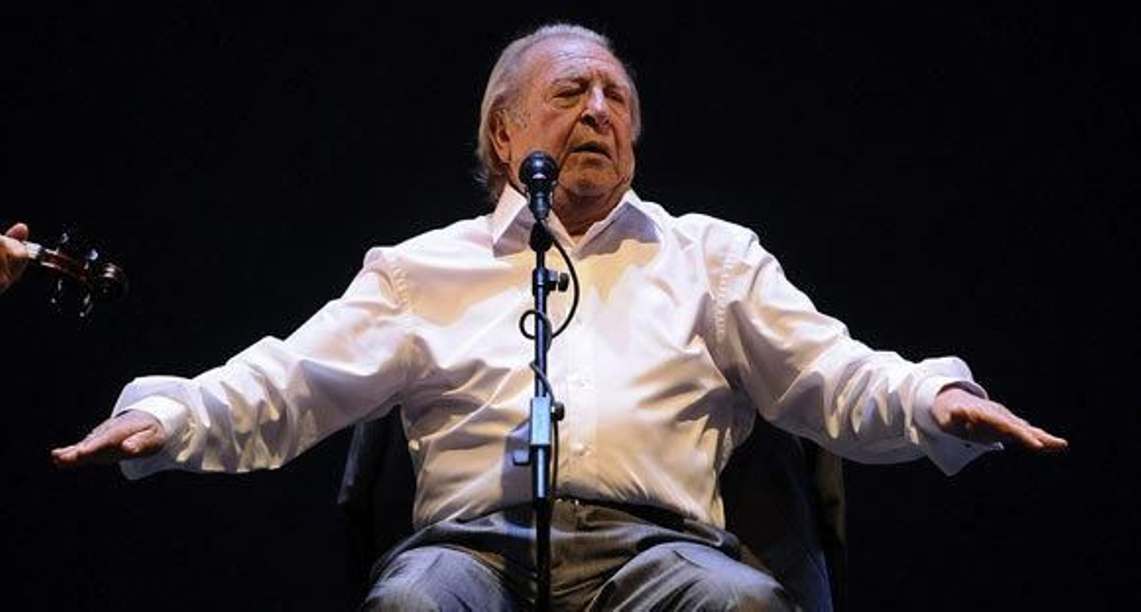 El Lebrijano, el cantaor que mojaba el agua