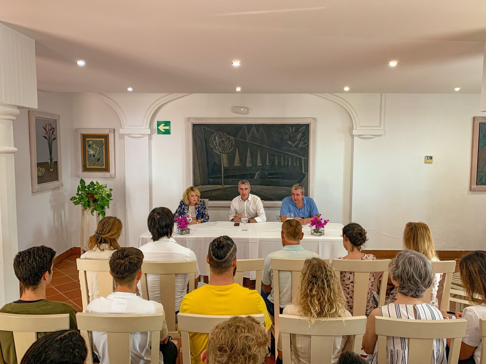 La inauguración del curso en la escuela de hostelería La Fonda.