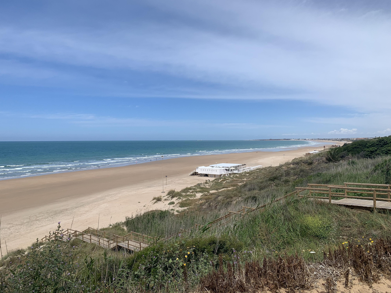 La playa de La Barrosa es de las mejores de España.