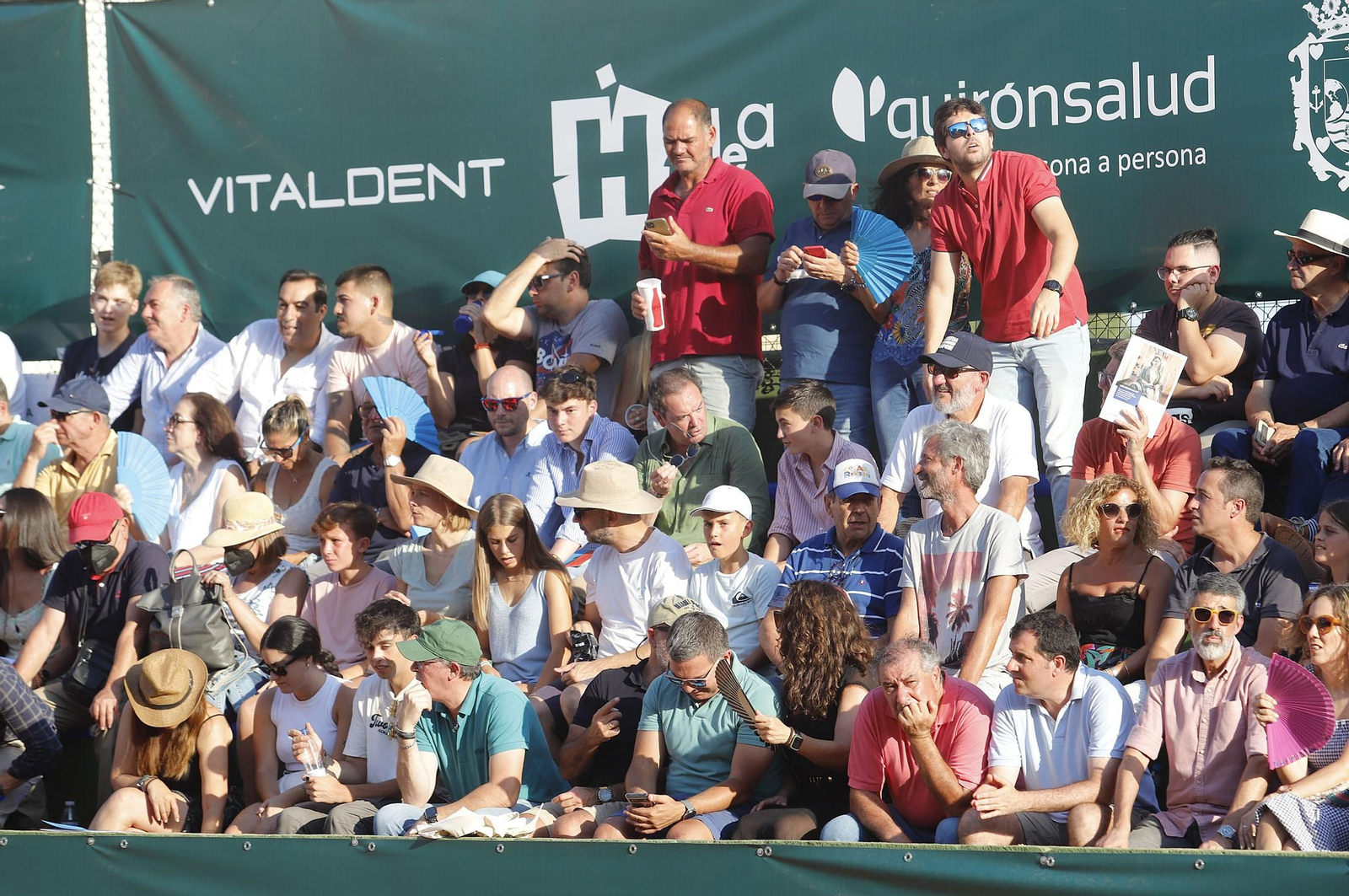 Copa del Rey de Tenis. Imágenes del gran ambiente en las semifinales