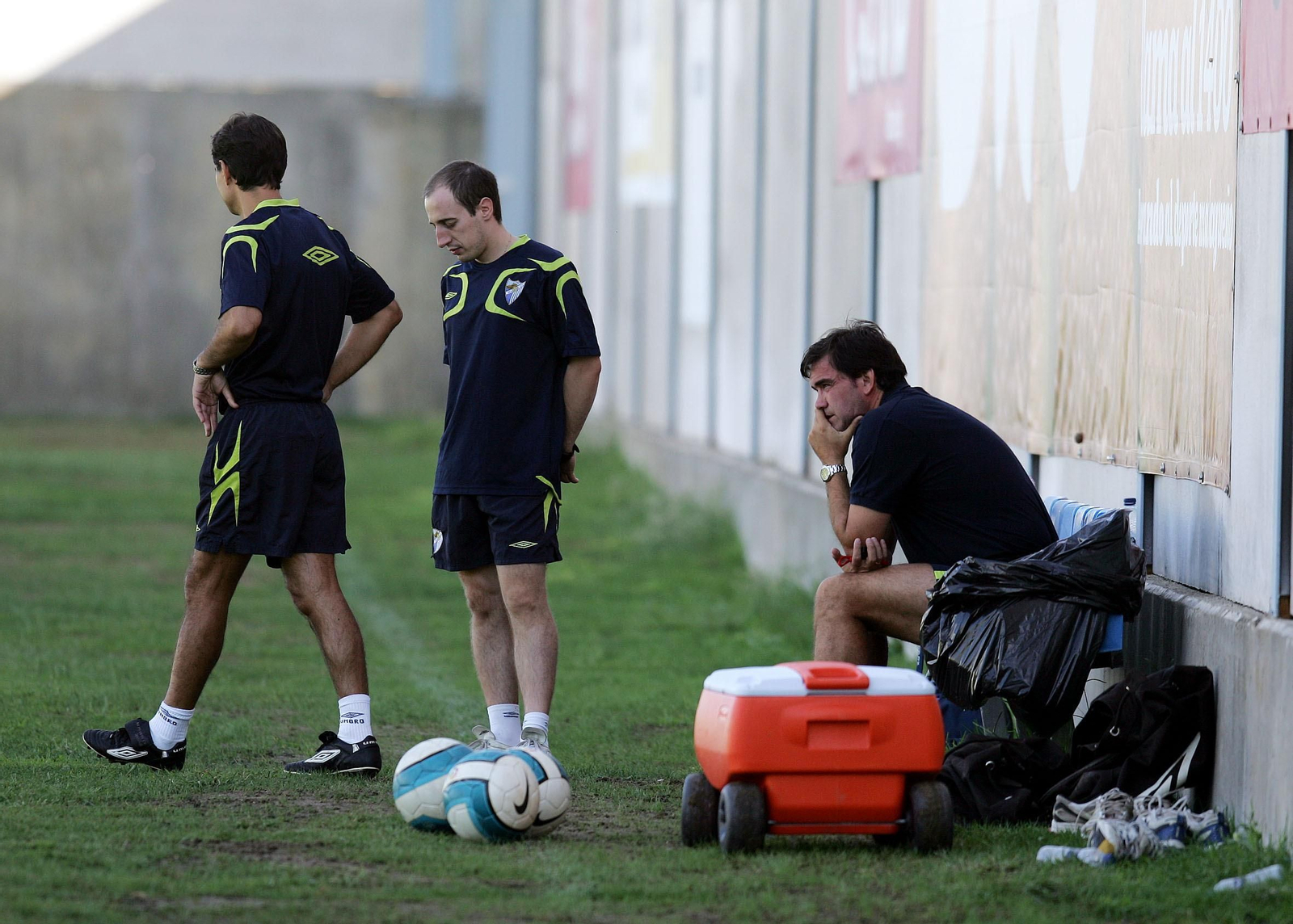El paso de Marcos Alonso por el Málaga CF, en fotos