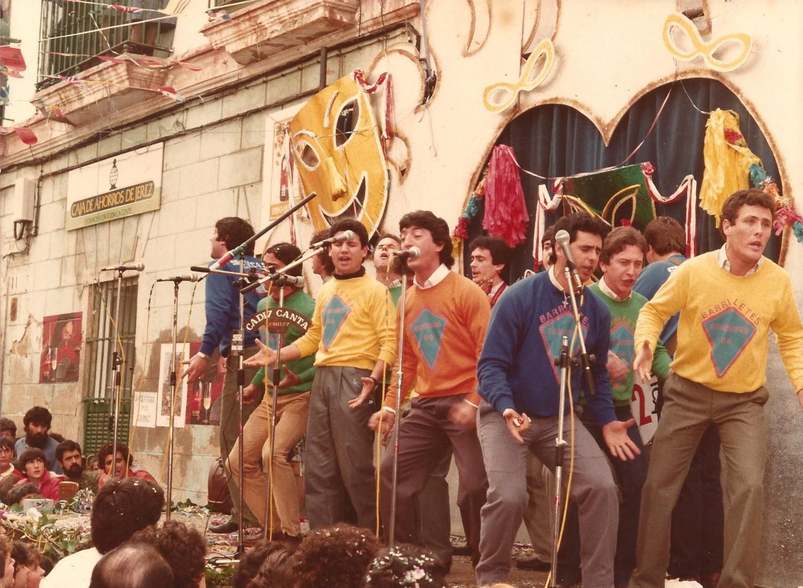 1984. Comparsa 'Barriletes'.