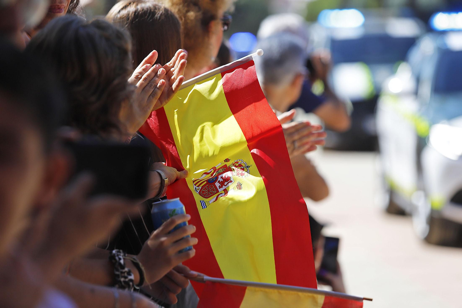 Imágenes de los actos de la Guardia Civil  en Huelva 12 de octubre, Día del Pilar