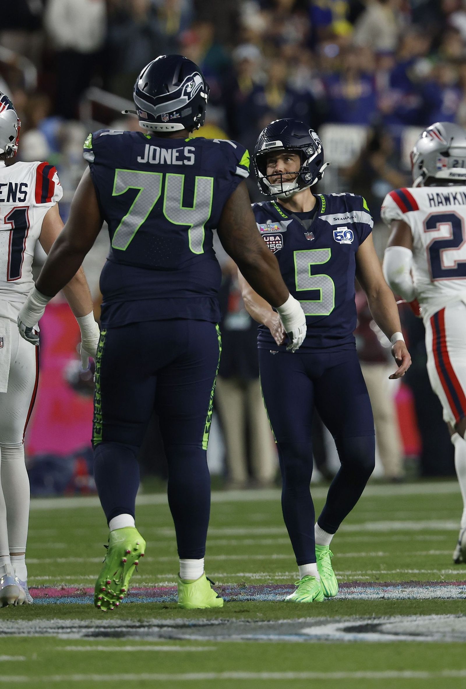 Las mejores fotos de la Super Bowl con la actuación de Bad Bunny