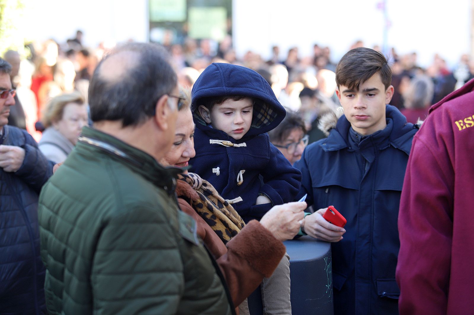 Imágenes de la procesión de San Sebastián en Huelva