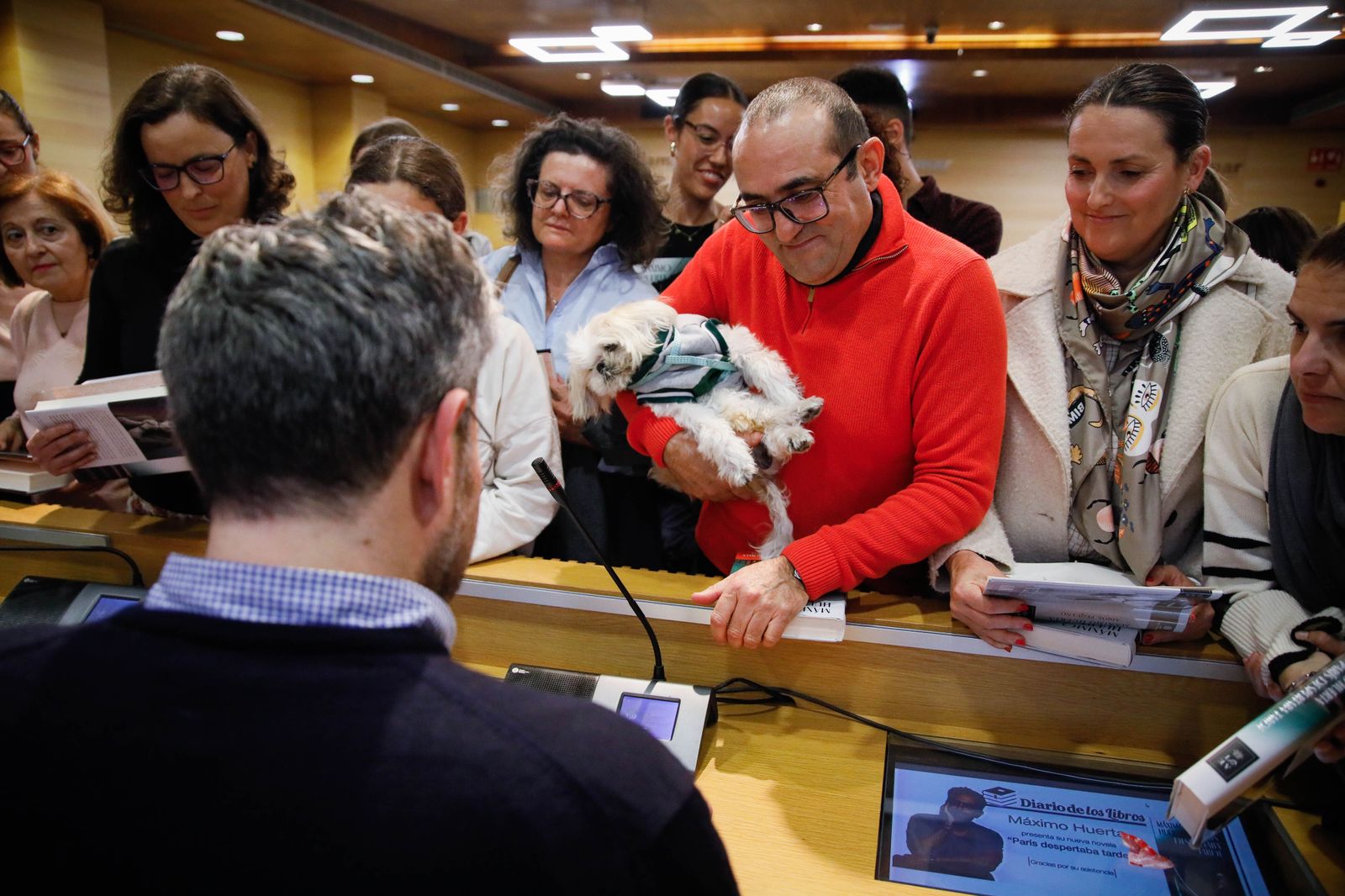 ¿Has estado en la presentación del libro de Máximo Huerta? Entra en la galería y buscate