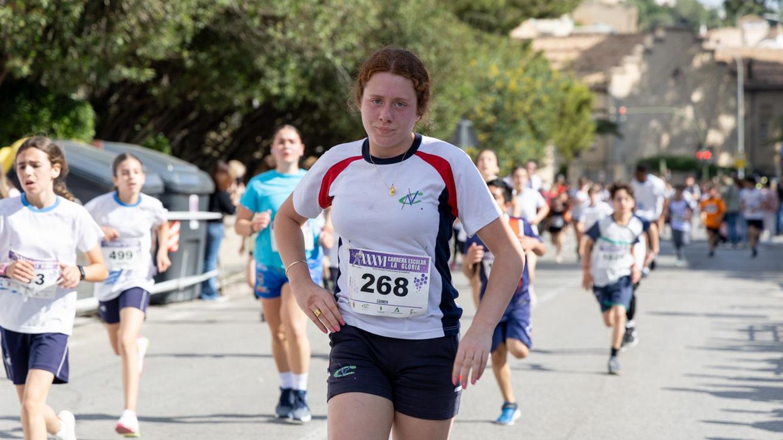 La carrera escolar de “La Gloria” que aúna inclusión y solidaridad, en imágenes