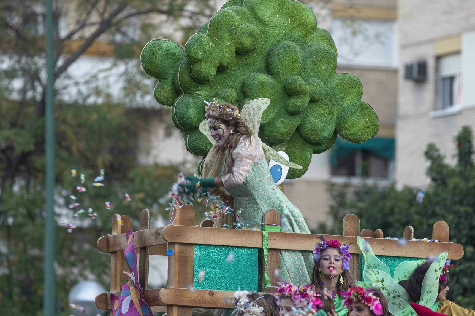 La Cabalgata de los Reyes Magos de Sevilla, en imágenes