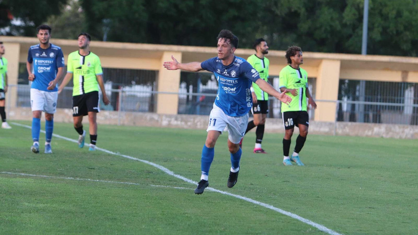 Pepe Rincón obtuvo la recompensa a su empeño con un gol.