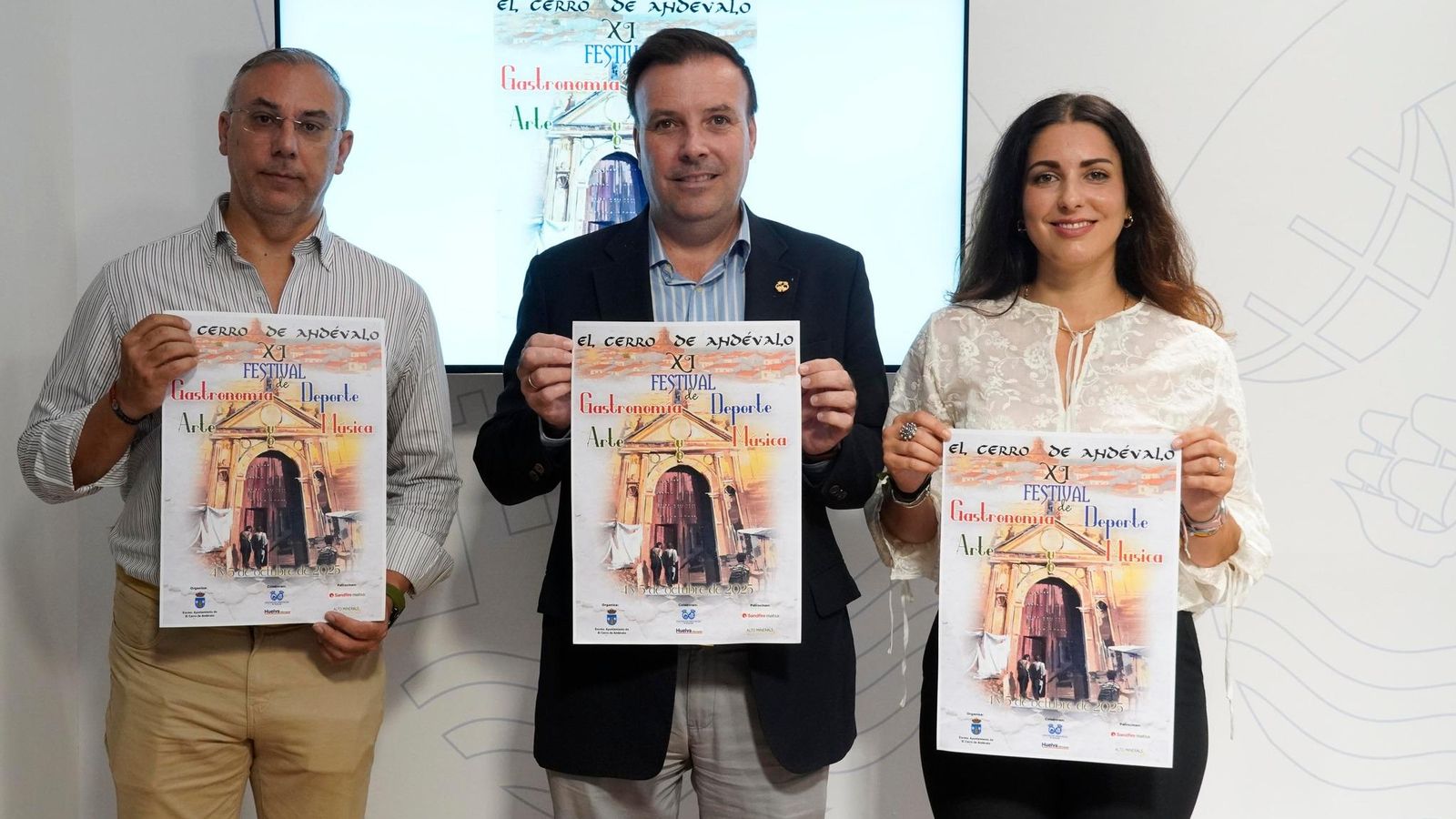 Presentación del Festival del Cerro en la Diputación de Huelva.