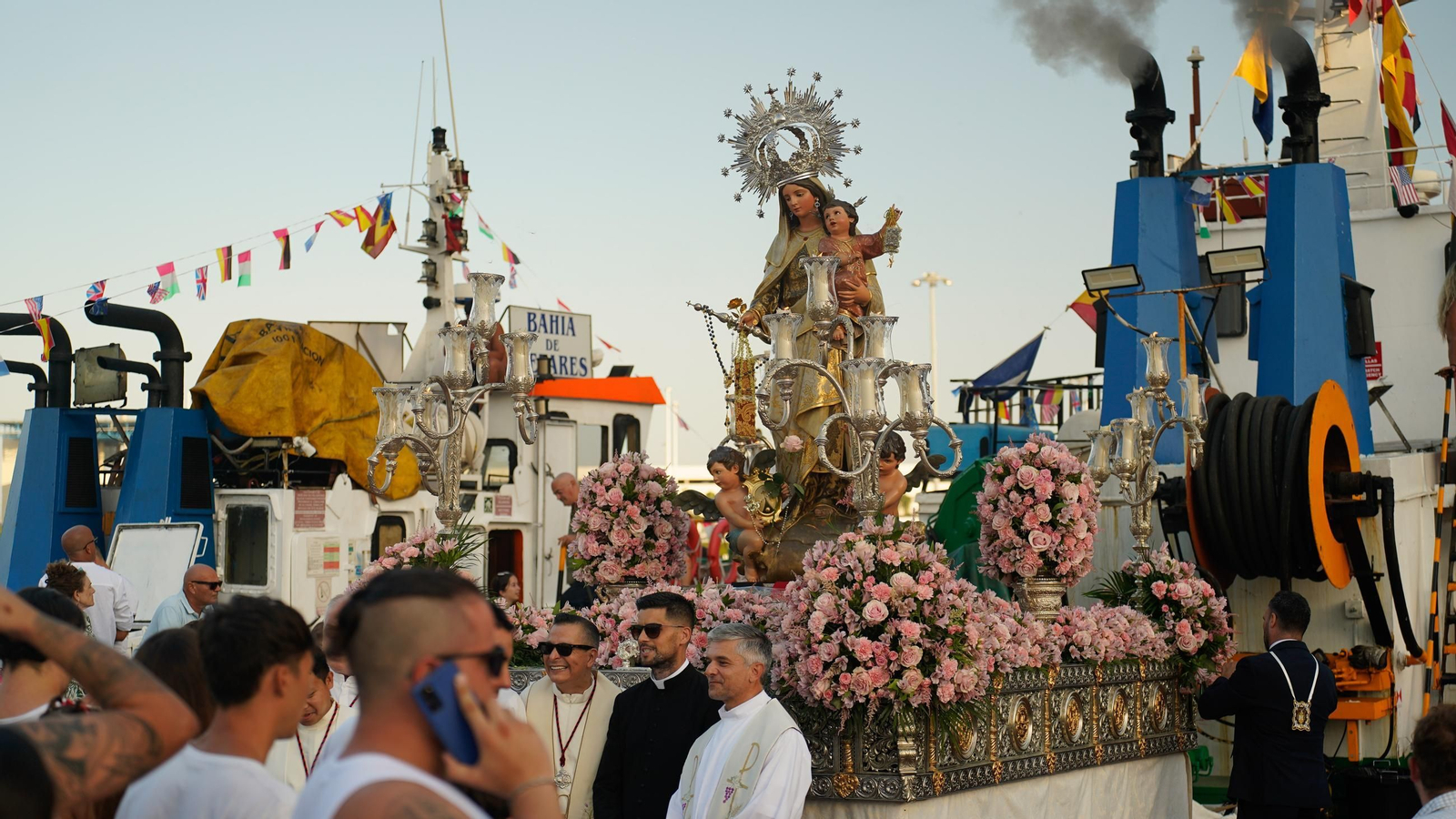 Fotos de la procesión de la Virgen del Carmen en Algeciras