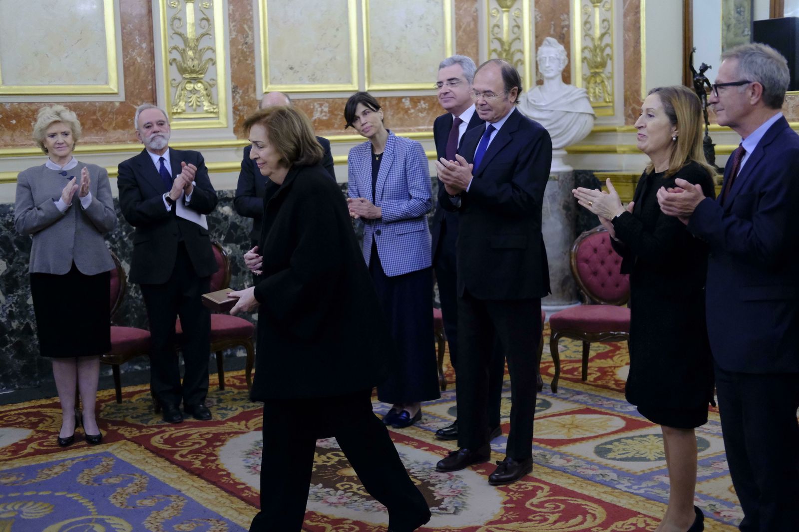 Las imágenes del homenaje a Pérez Llorca en el Congreso