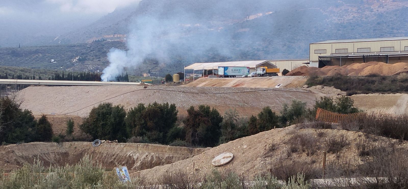 Obras en la Variante de Loja en el tramo A-92