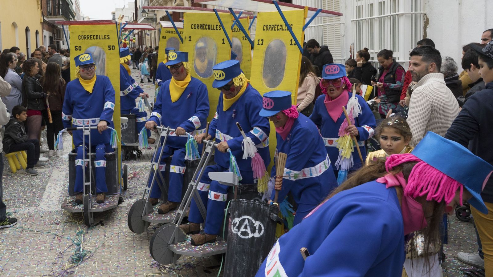 Correcarriles. Carnaval 2017