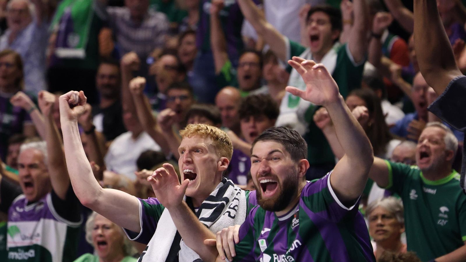 Las fotos del Unicaja-Barcelona, primer partido del play off de la Liga Endesa