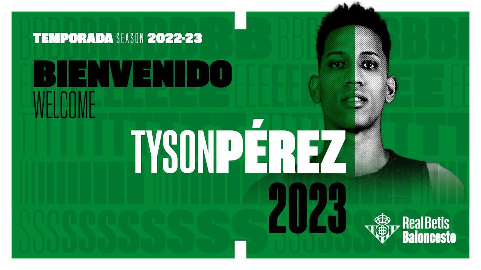 El anuncio oficial de la cesión de Tyson Pérez.