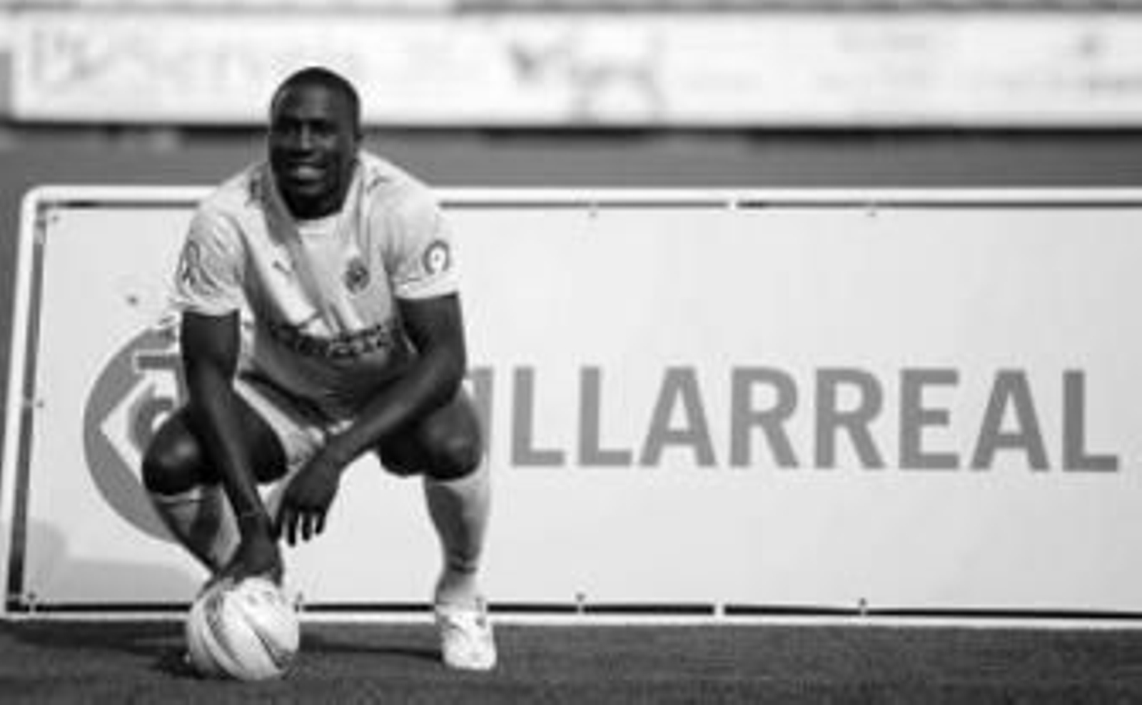 Altidore, en su presentación como jugador del Villarreal. Altidore, en su presentación como jugador del Villarreal.