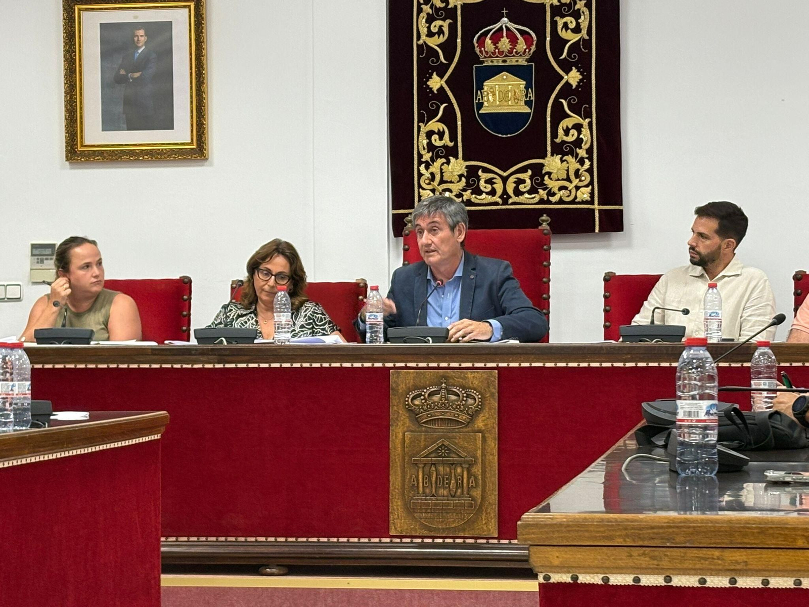 Momento del pleno.