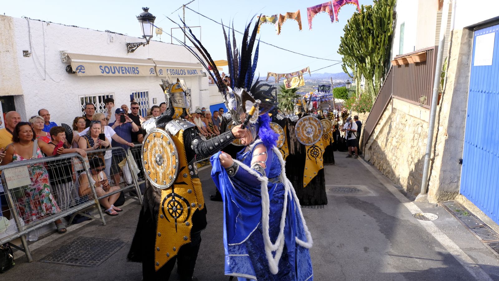 Imágenes del desfile de Moros y Cristianos de Mojácar