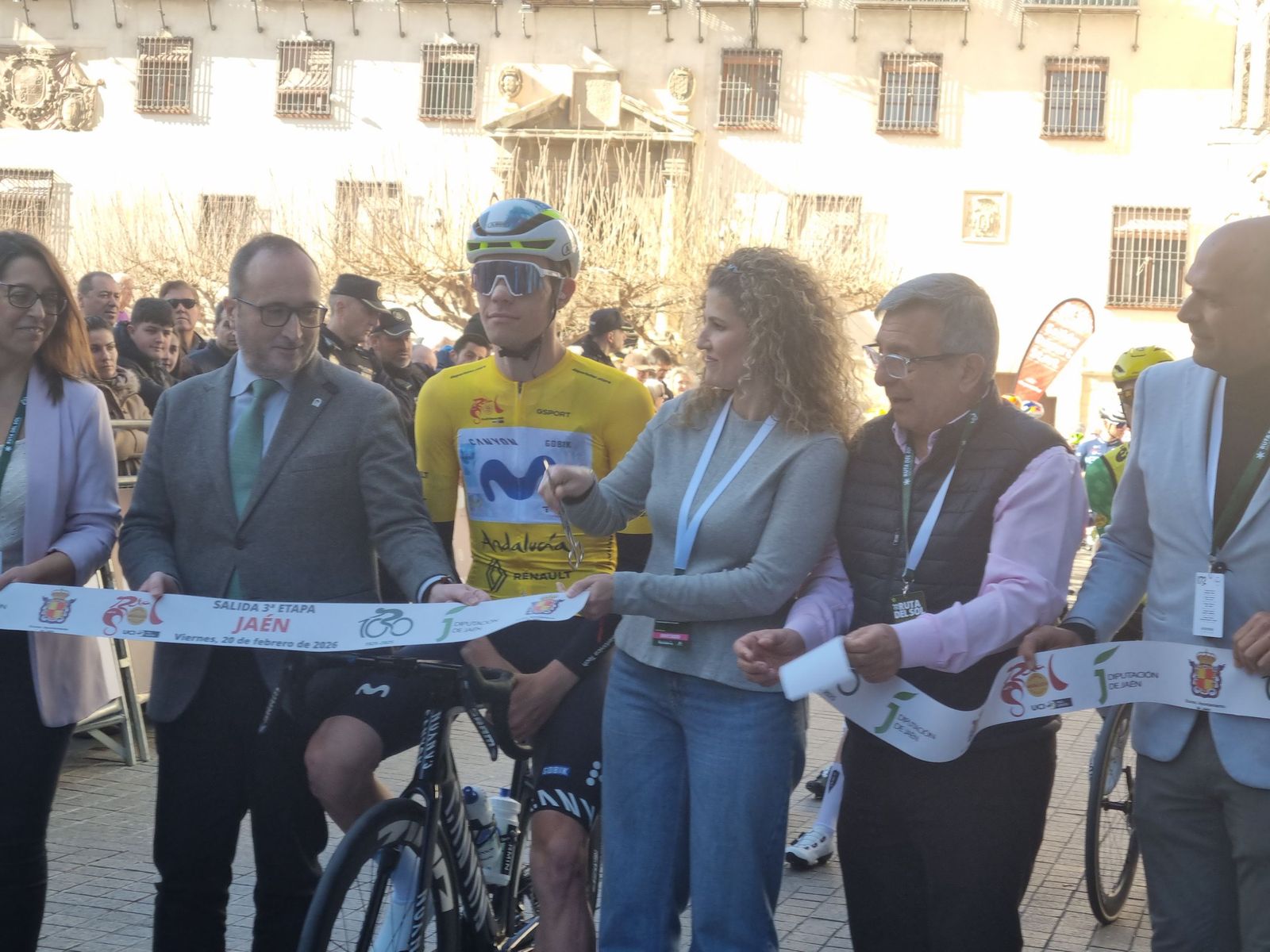 En imágenes: Jaén, espectacular escenario de la tercera etapa de la Vuelta a Andalucía - Ruta del Sol