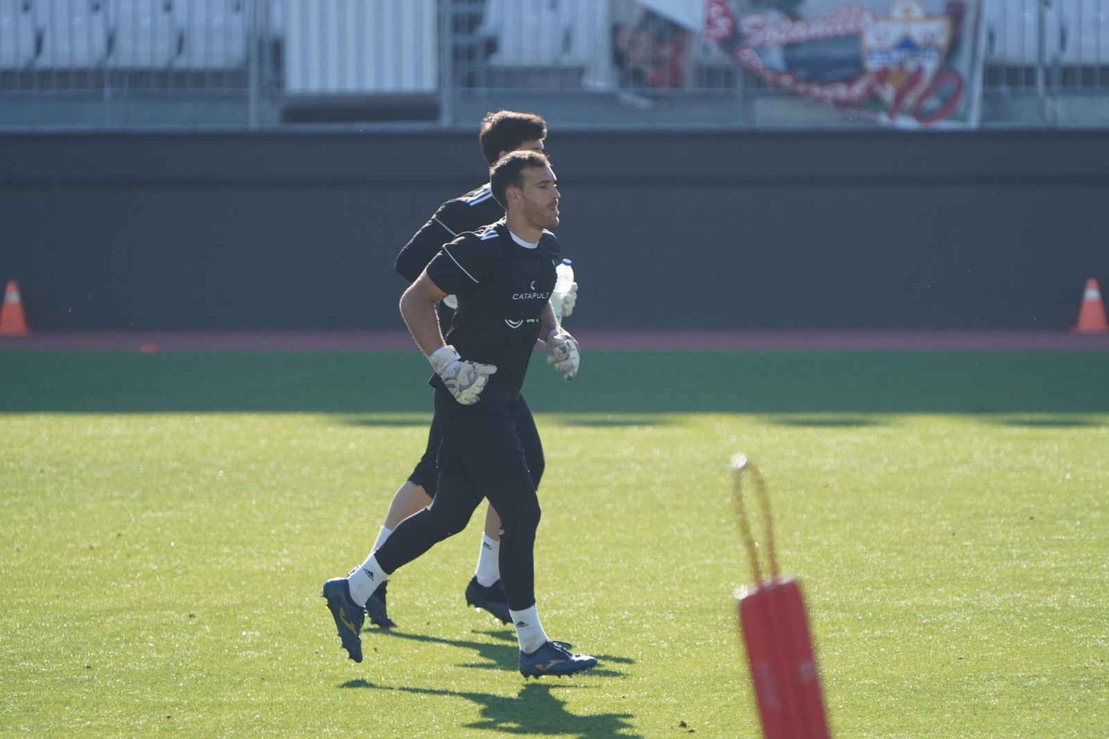 Entrenamiento del Almería (jueves 11)