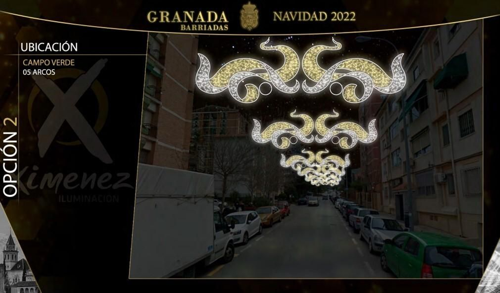 Estas son las luces de Navidad de los barrios de Granada, calle por calle