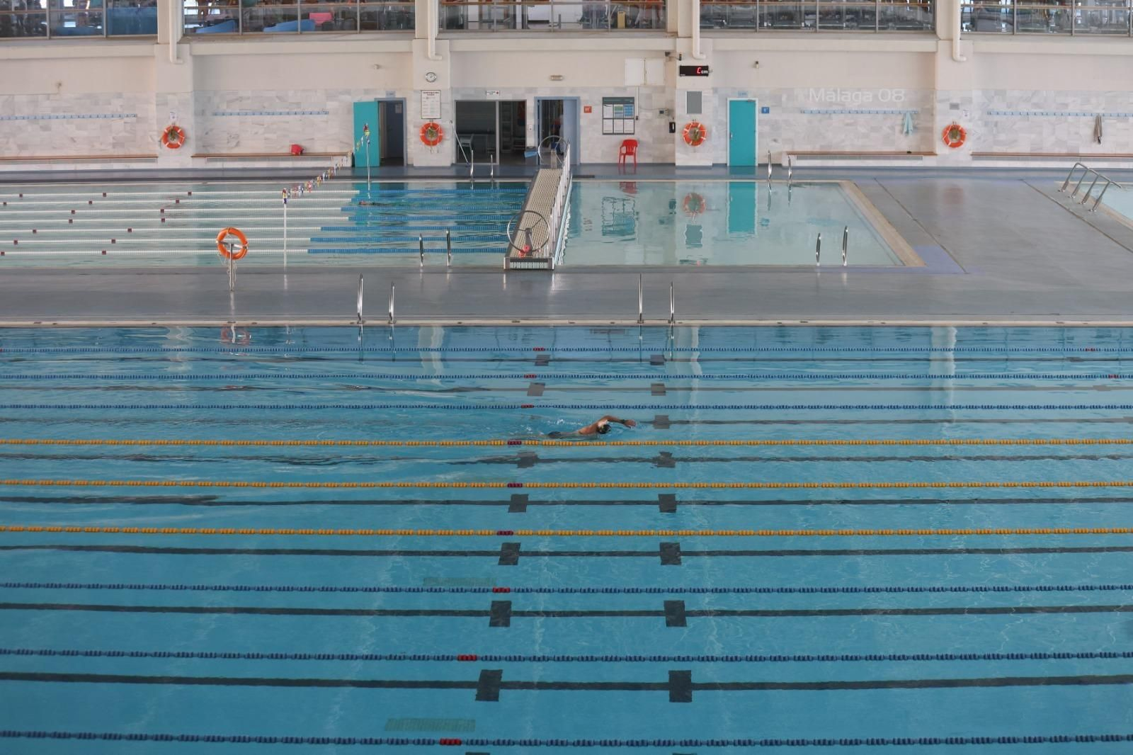 La reapertura de la piscina de 50 metros de Inacua, en imágenes