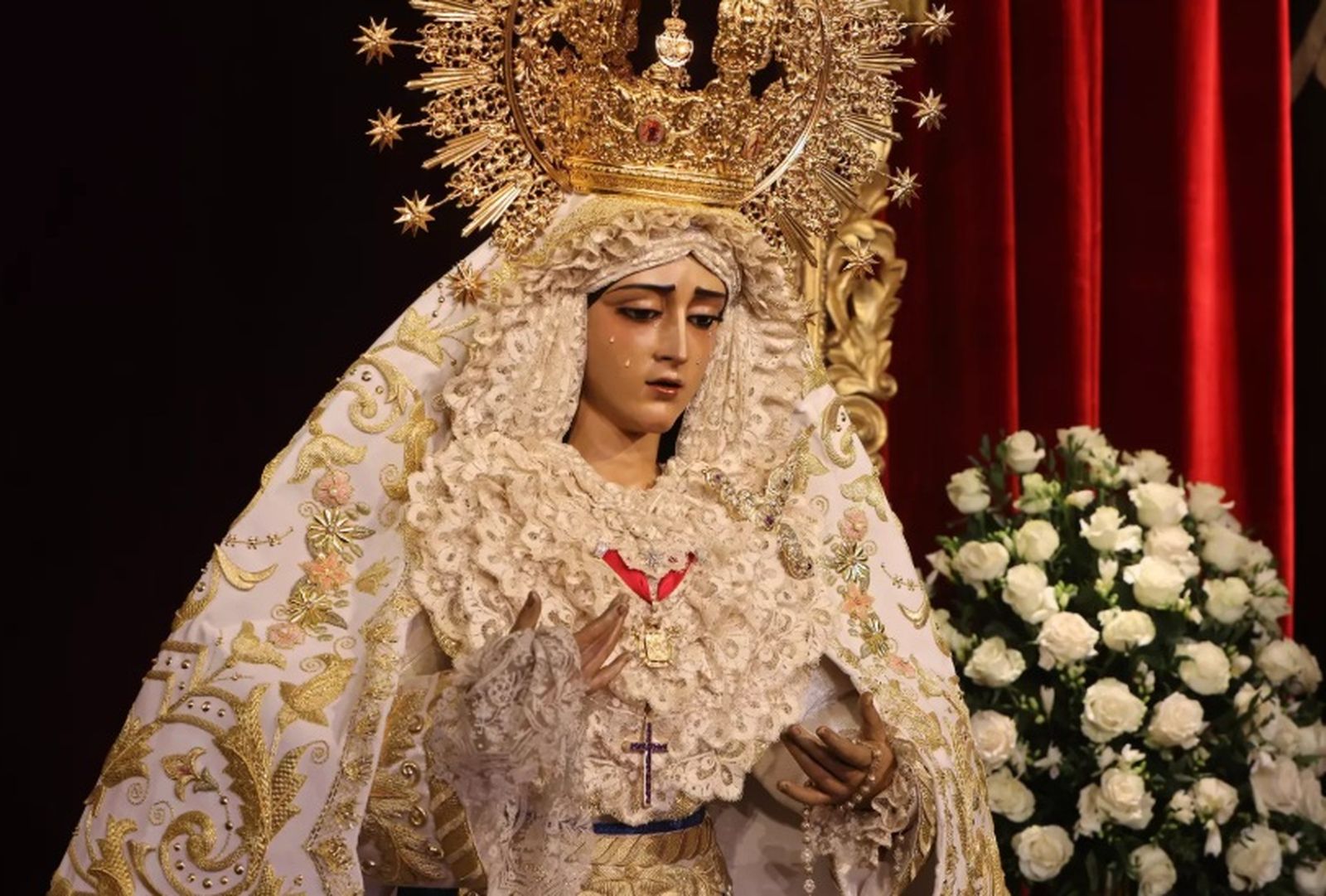 La Caridad del Baratillo estará en besamanos este próximo domingo