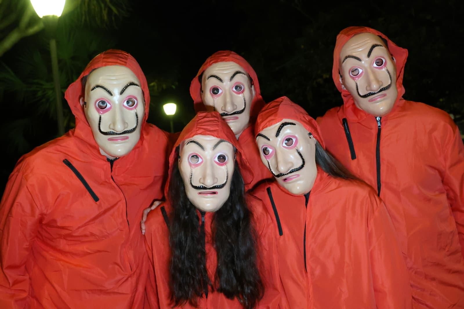 La noche de Halloween en Málaga, en imágenes