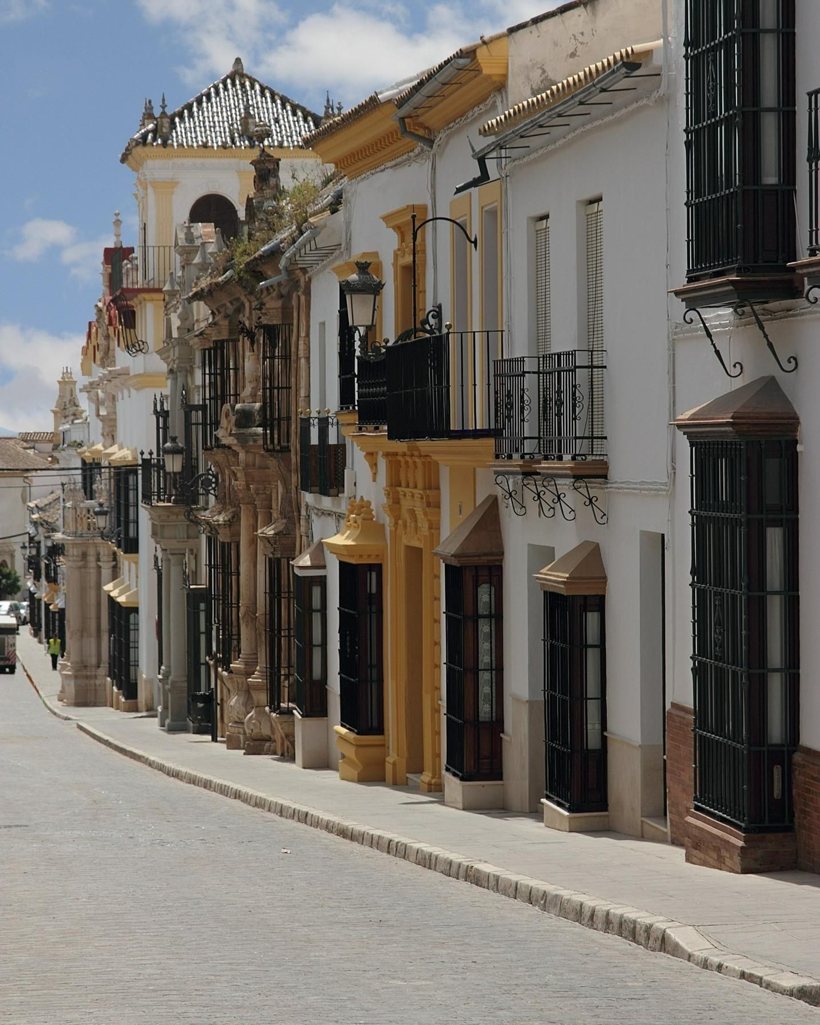 Imagen de la calle San Pedro compartida por el arquitecto Francisco Gómez de Tejada