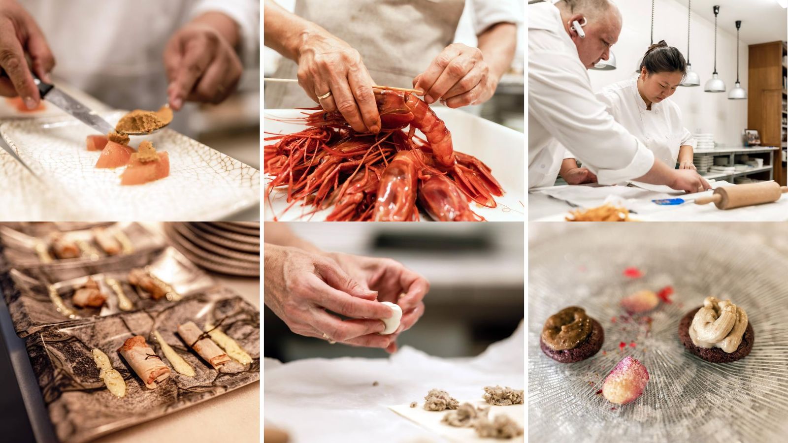 Elaboración de platos en el Restaurante Lopis