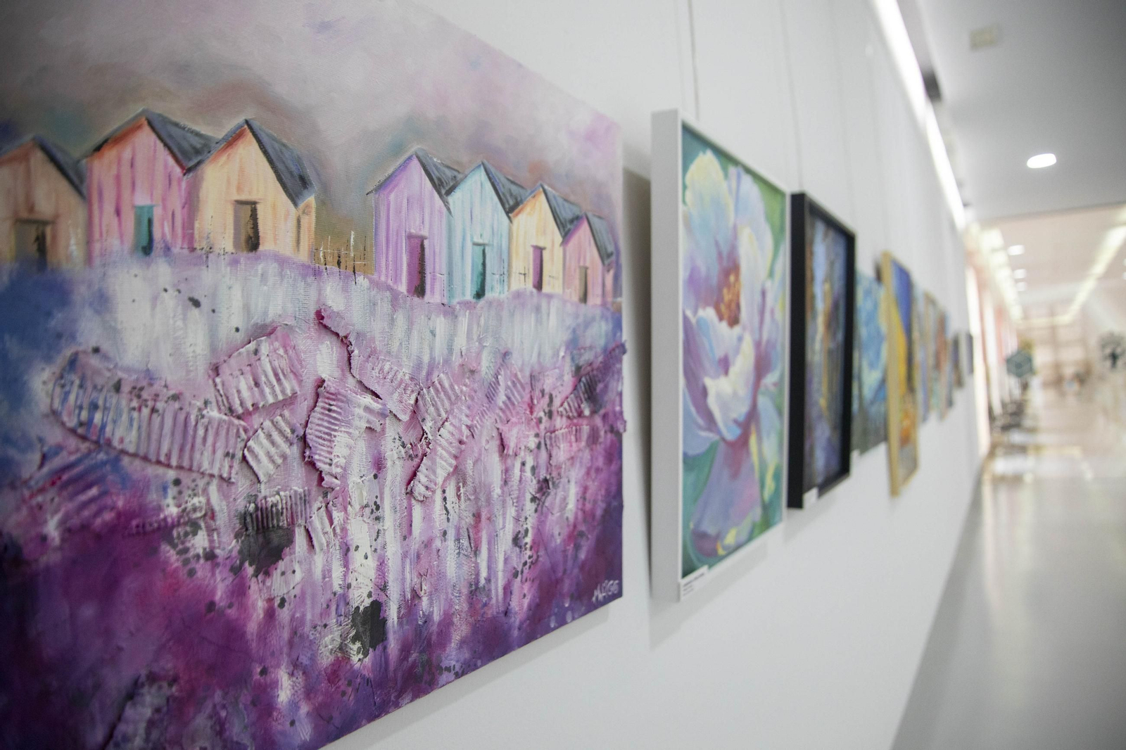 Las imágenes de la exposición de arte de la Escuela de Artepintura de Almería