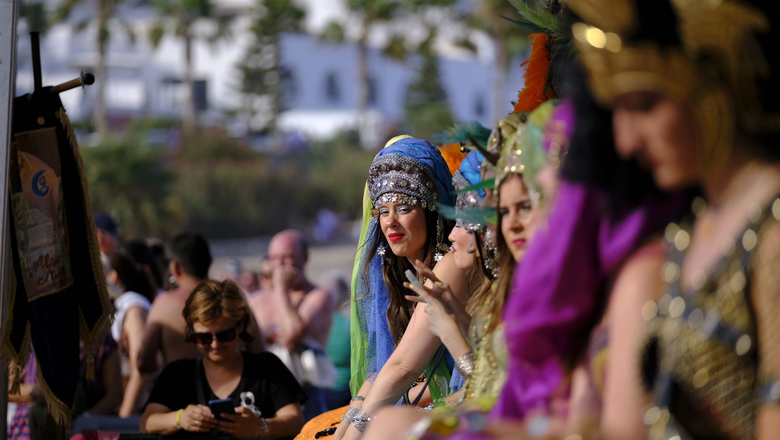 Moros y Cristianos de Mojácar en la Playa del Lance, en imágenes