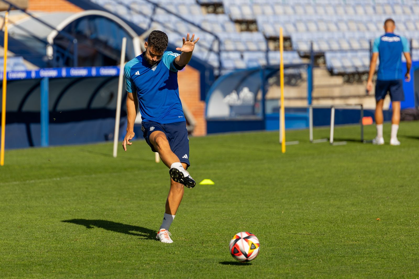 Las mejores imágenes del entrenamiento de este jueves del Recreativo de Huelva