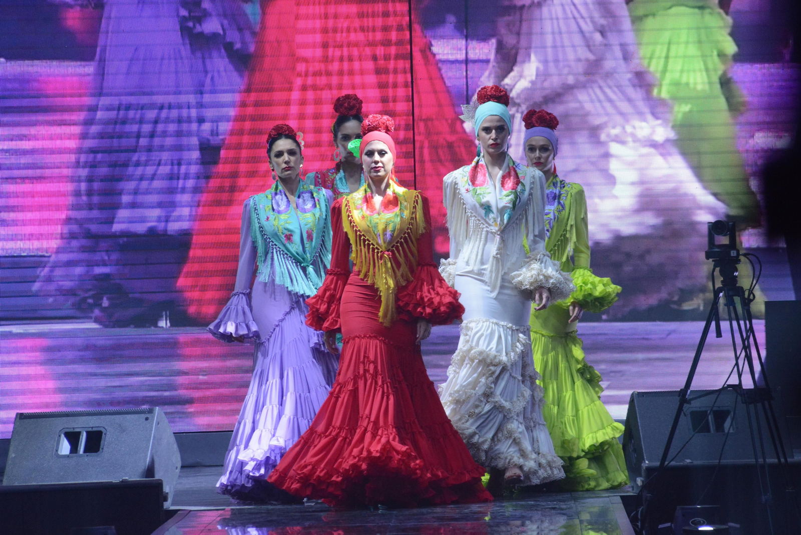 Inauguración y primer desfile de Andújar Flamenca