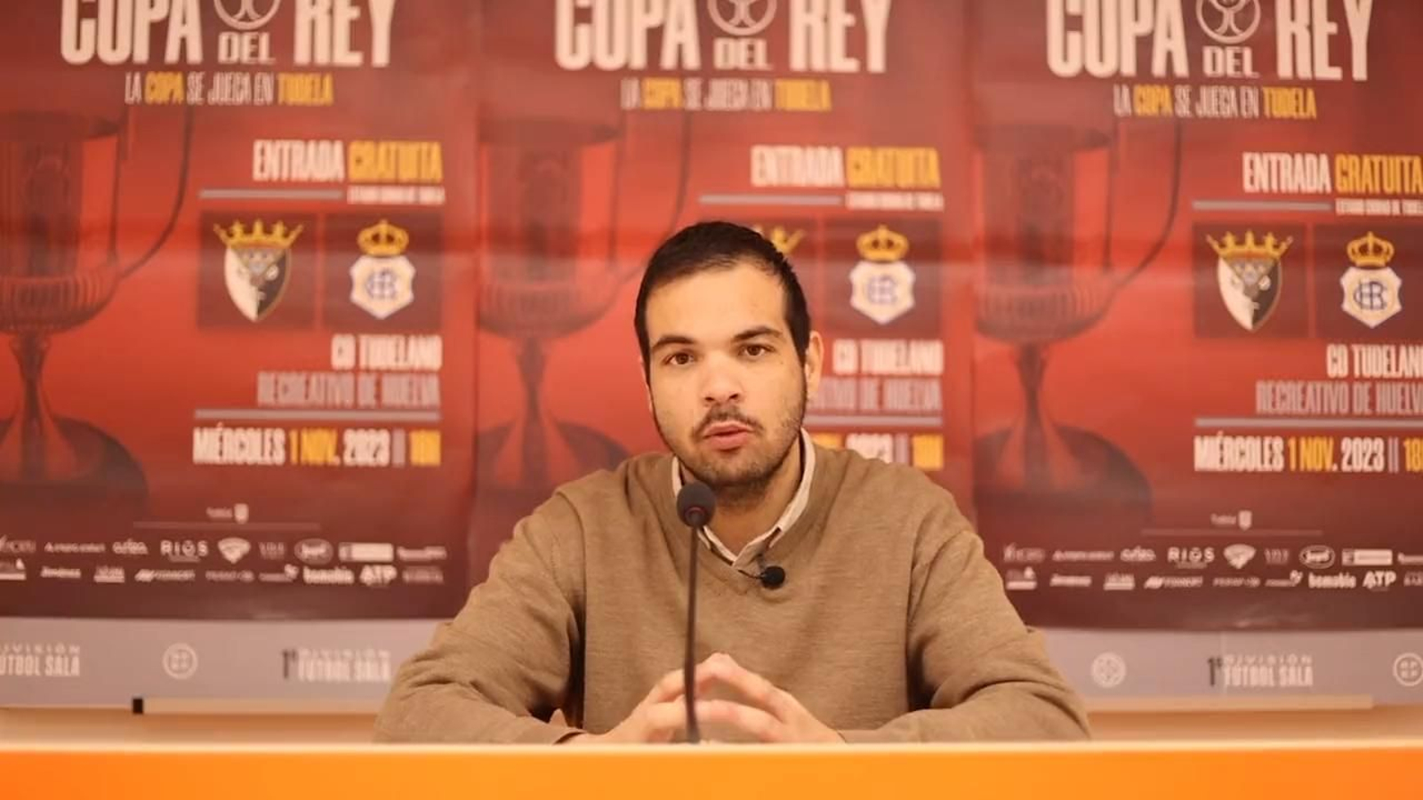 Presentación del Tudelano-Recre. Video: @cdtudelano