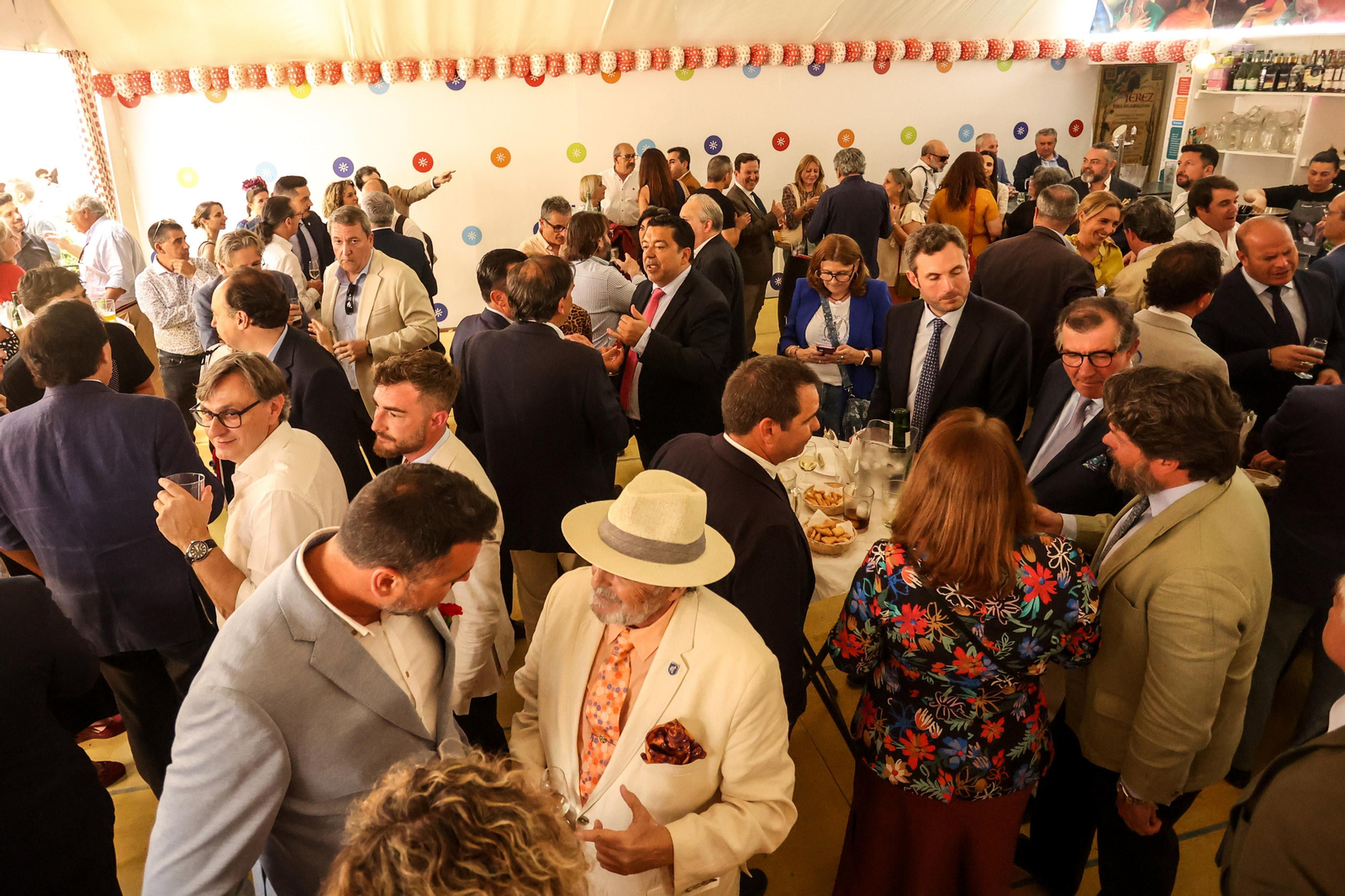 Imágenes de la caseta de Canal Sur en la Feria de Jerez