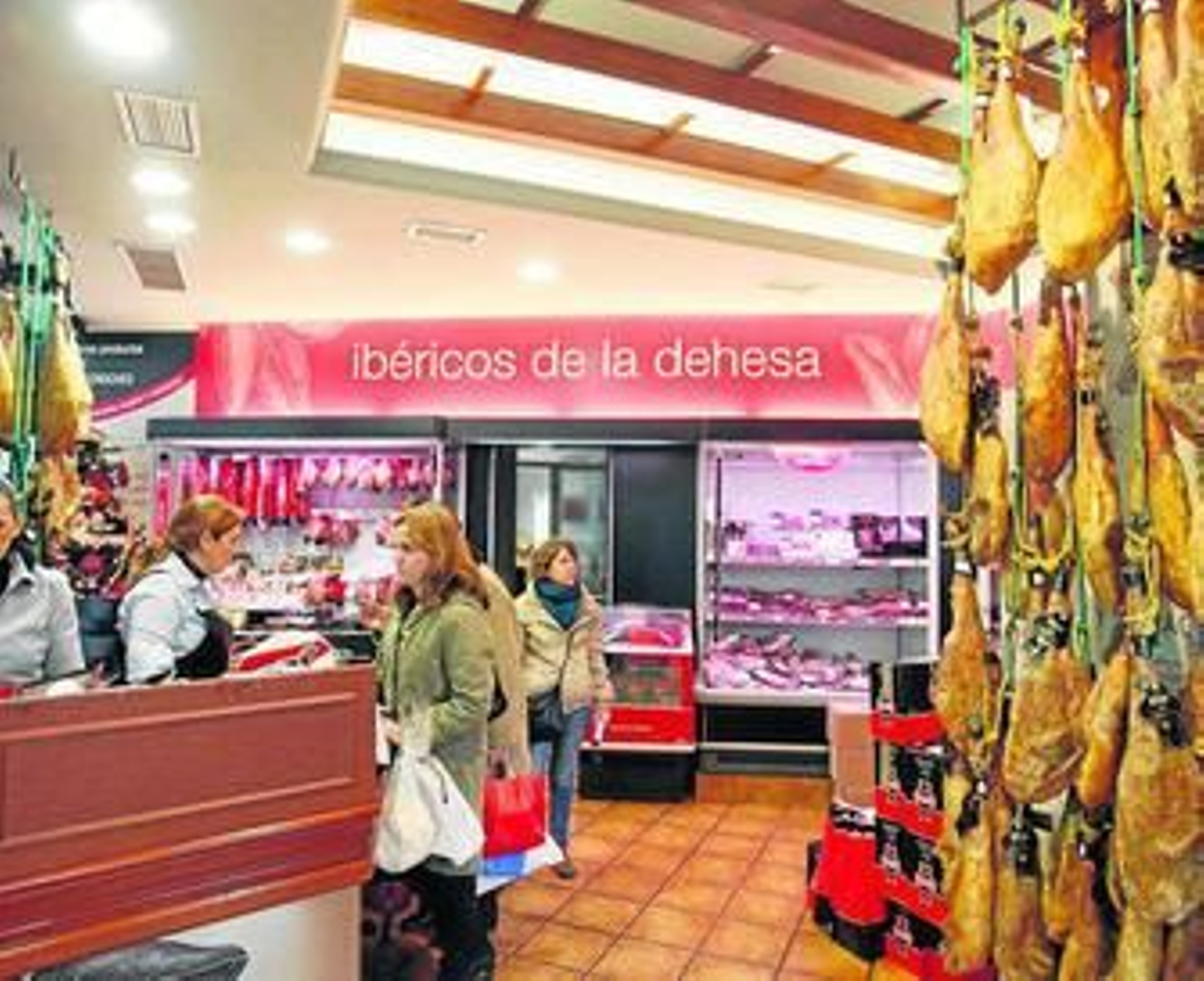Tienda de ibéricos de Covap, en la capital cordobesa.