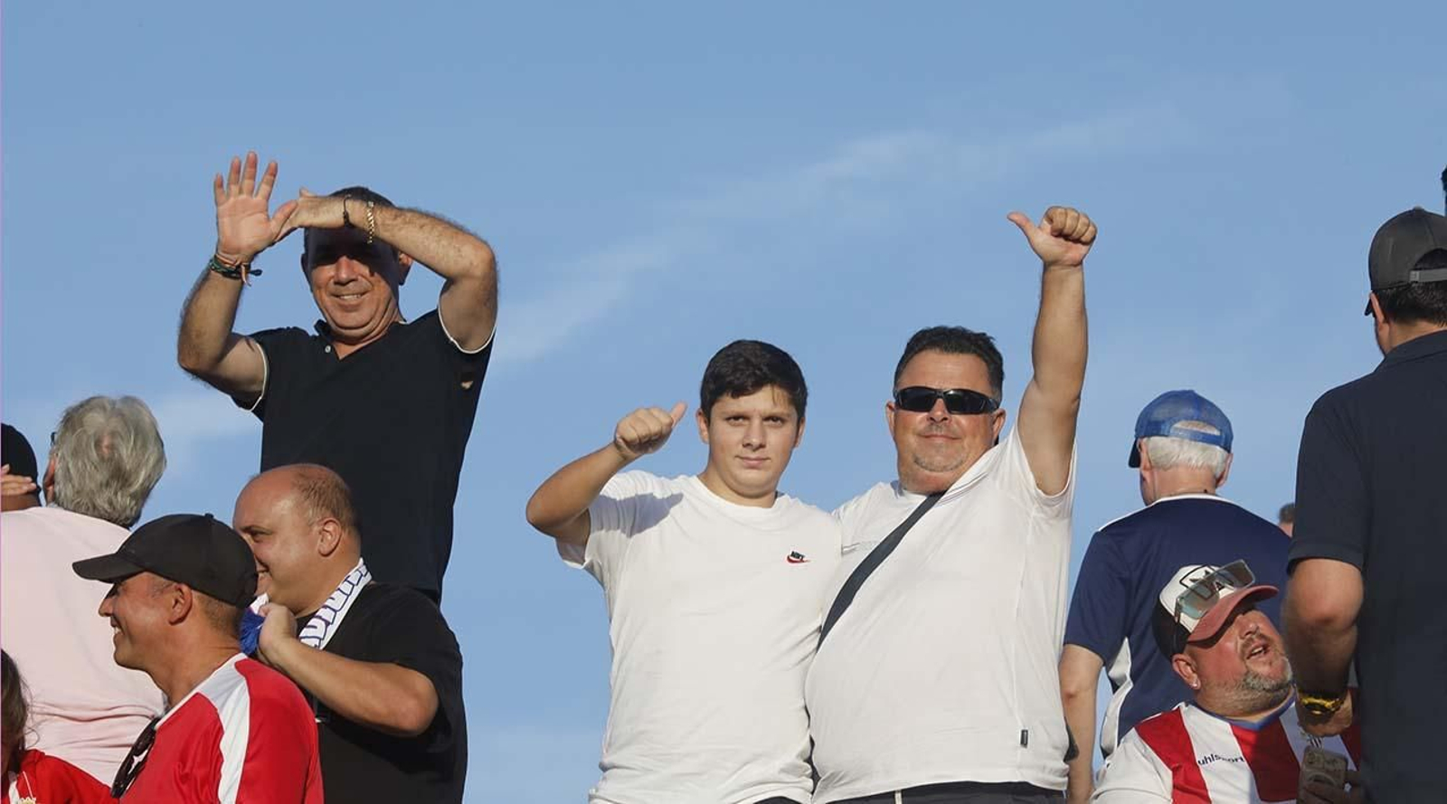 Búscate entre los aficionados del Algeciras CF - Sevilla Atlético en el Nuevo Mirador