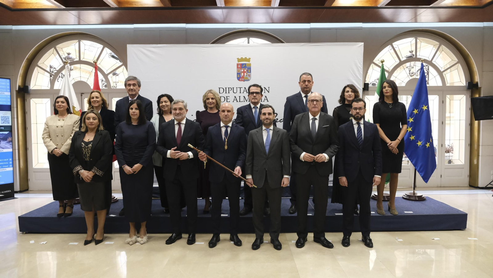 El pleno de investidura de José Antonio García como Presidente de la Diputación de Almería, en imágenes