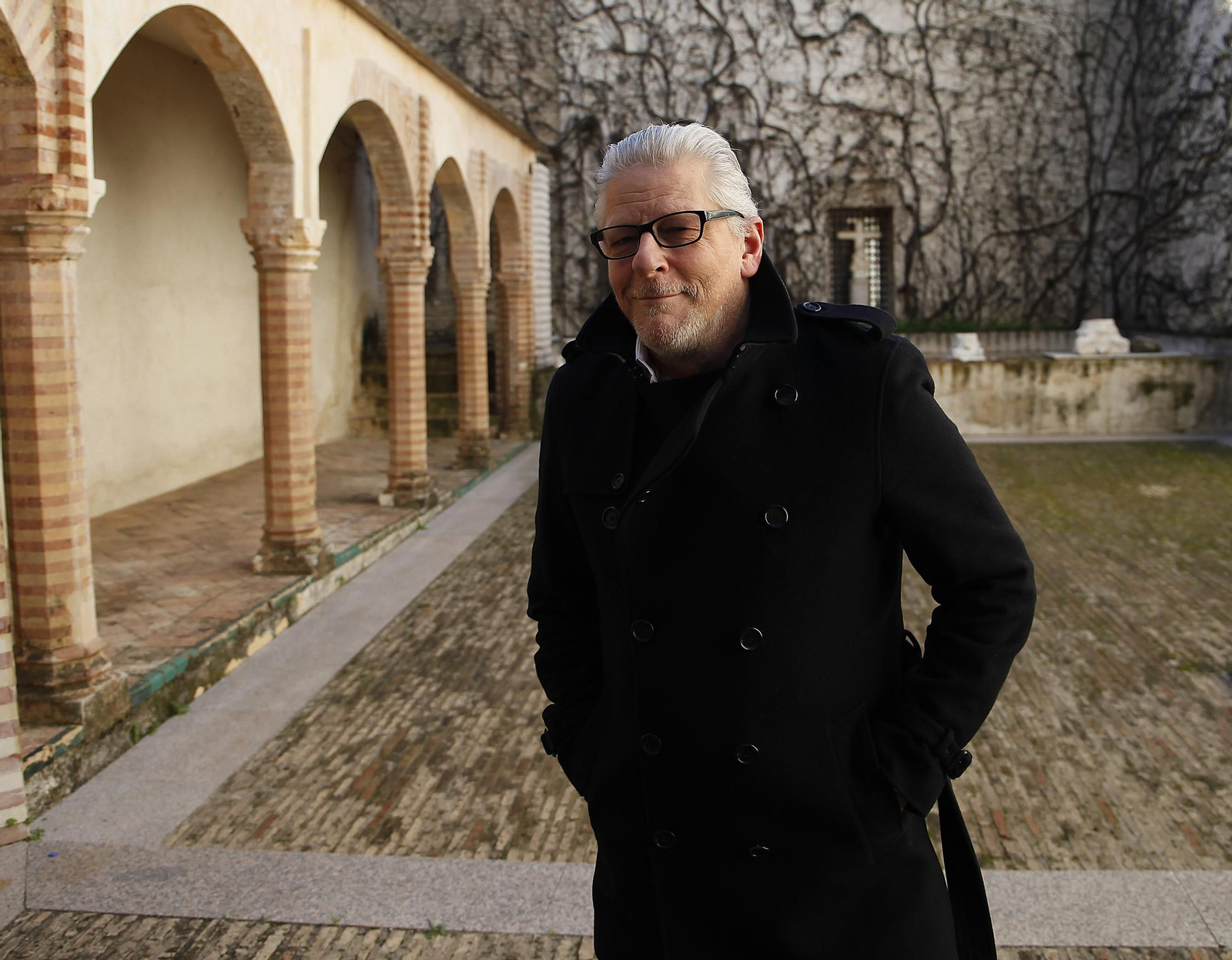 Jan Fabre (Amberes, 1958), ayer en el CAAC.